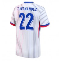 Dres Francúzsko Theo Hernandez #22 Preč ME 2024 Krátky Rukáv